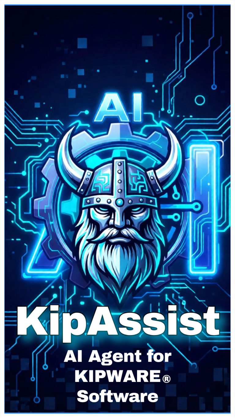 KipAssist - the AI agent for Kipware software.